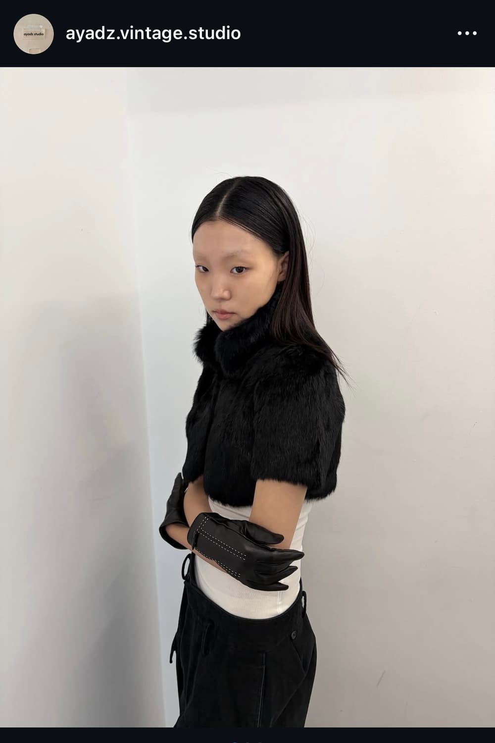 아야즈 스튜디오 퍼 볼레로 상품이미지1