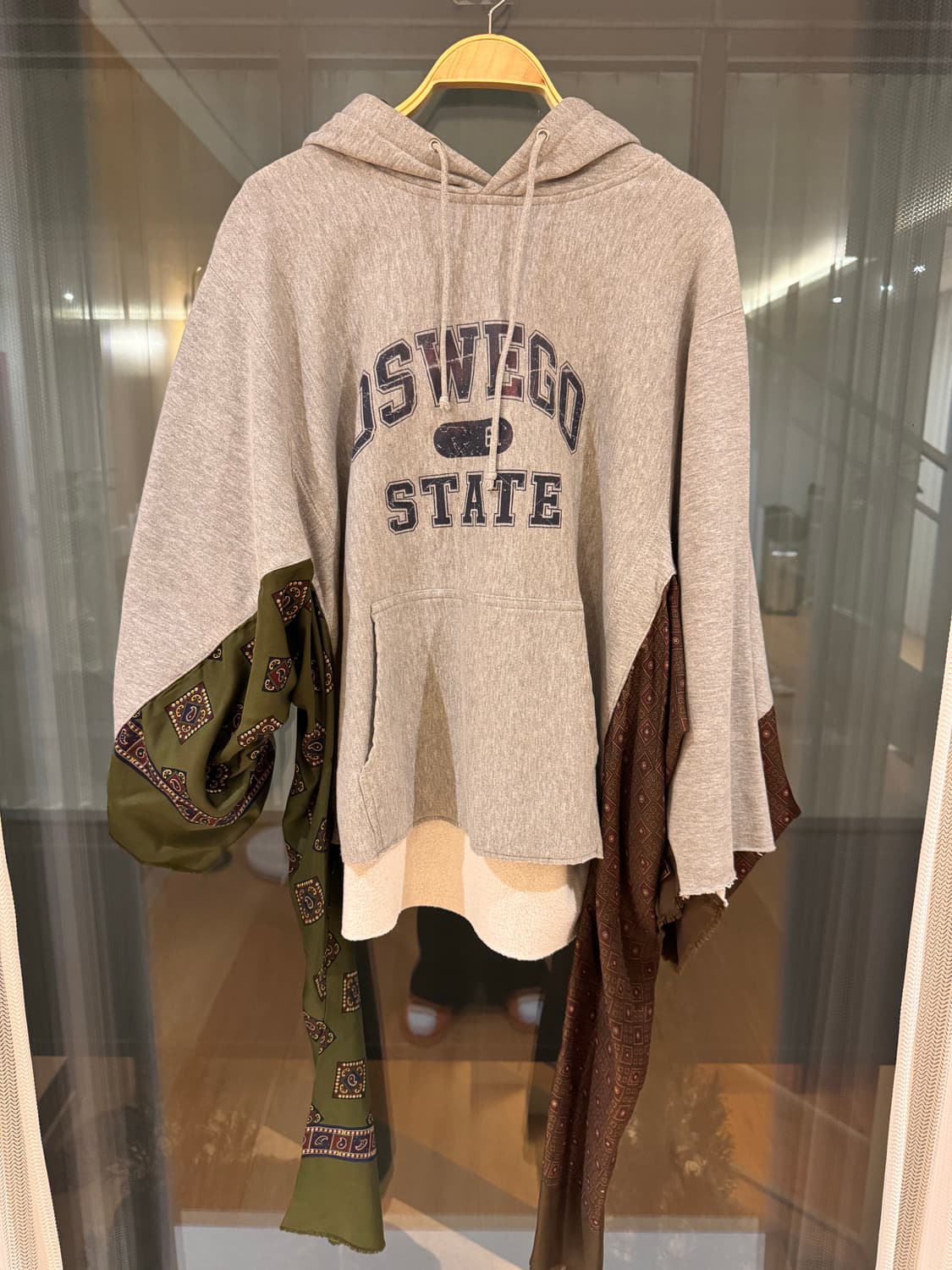 올드파크 스카프 후드 후디 상품이미지1