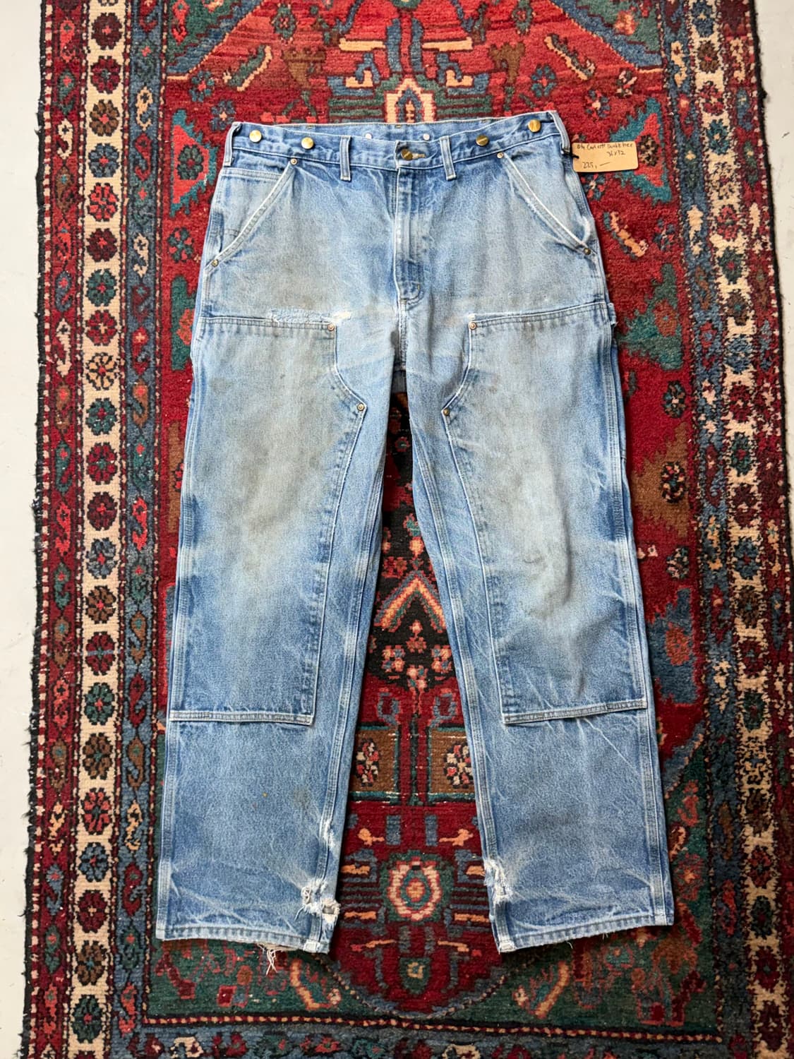 OG 칼하트 데님 더블니 칼하트 B73 썩블니 상품이미지1