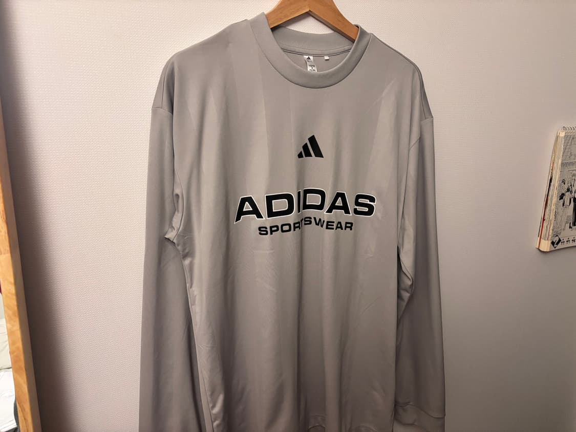 아디다스 Adidas 스포츠웨어 롱슬리브티 M 상품이미지4