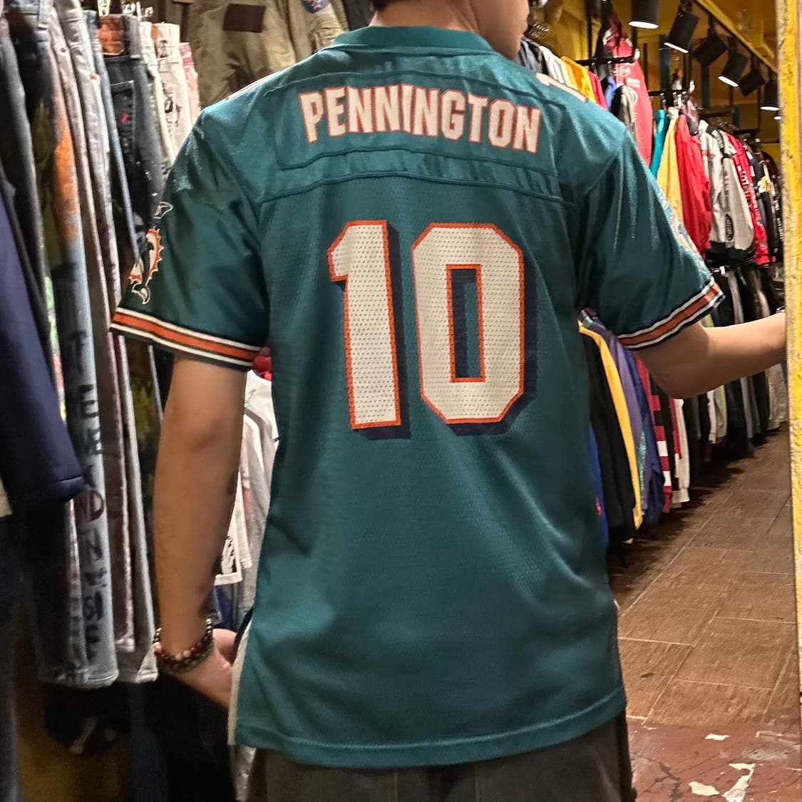 [HI] NFL 리복 반팔져지 그린 상품이미지5