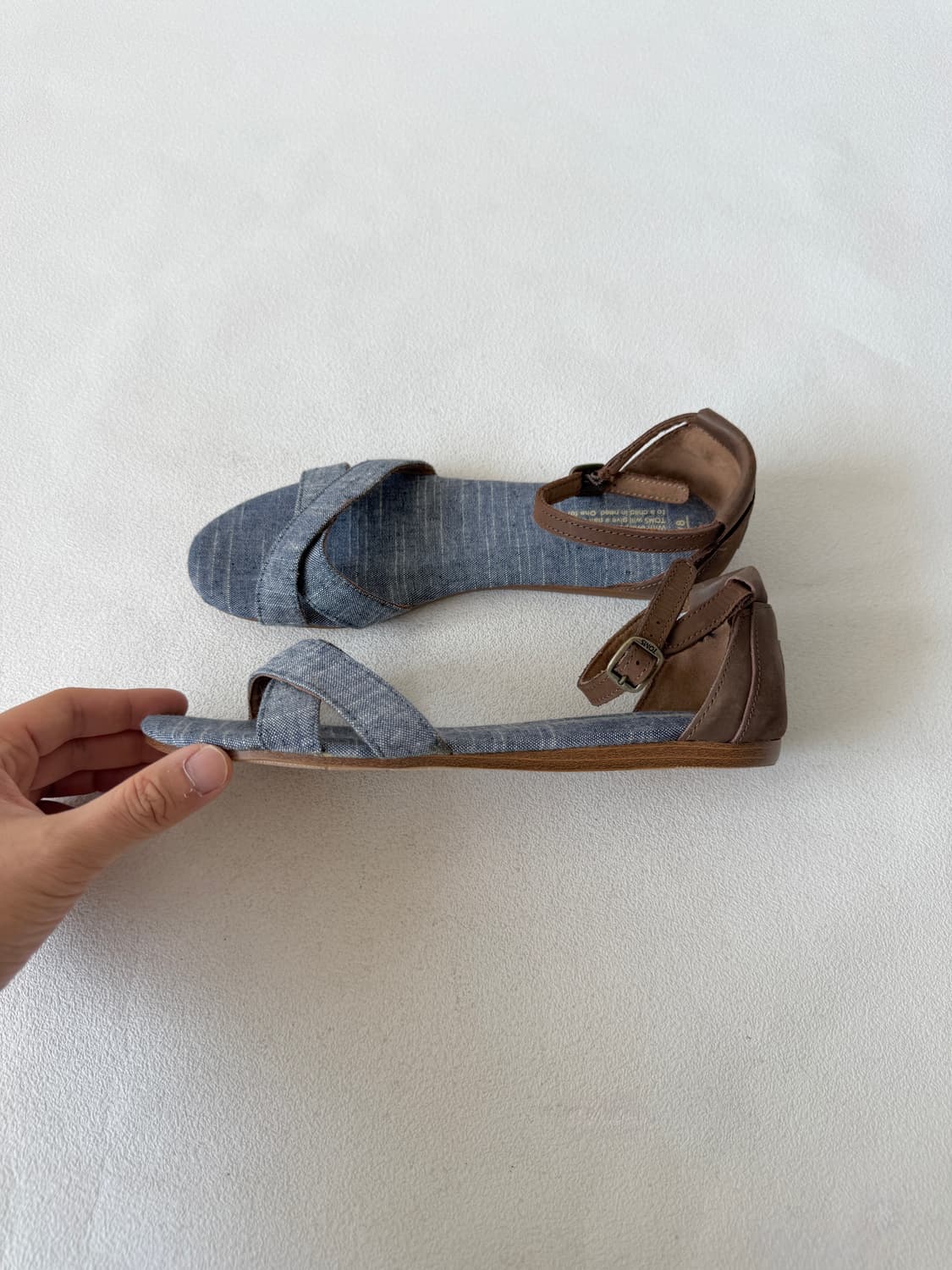 [W8]탐스(TOMS) 데님 샌들 상품이미지1