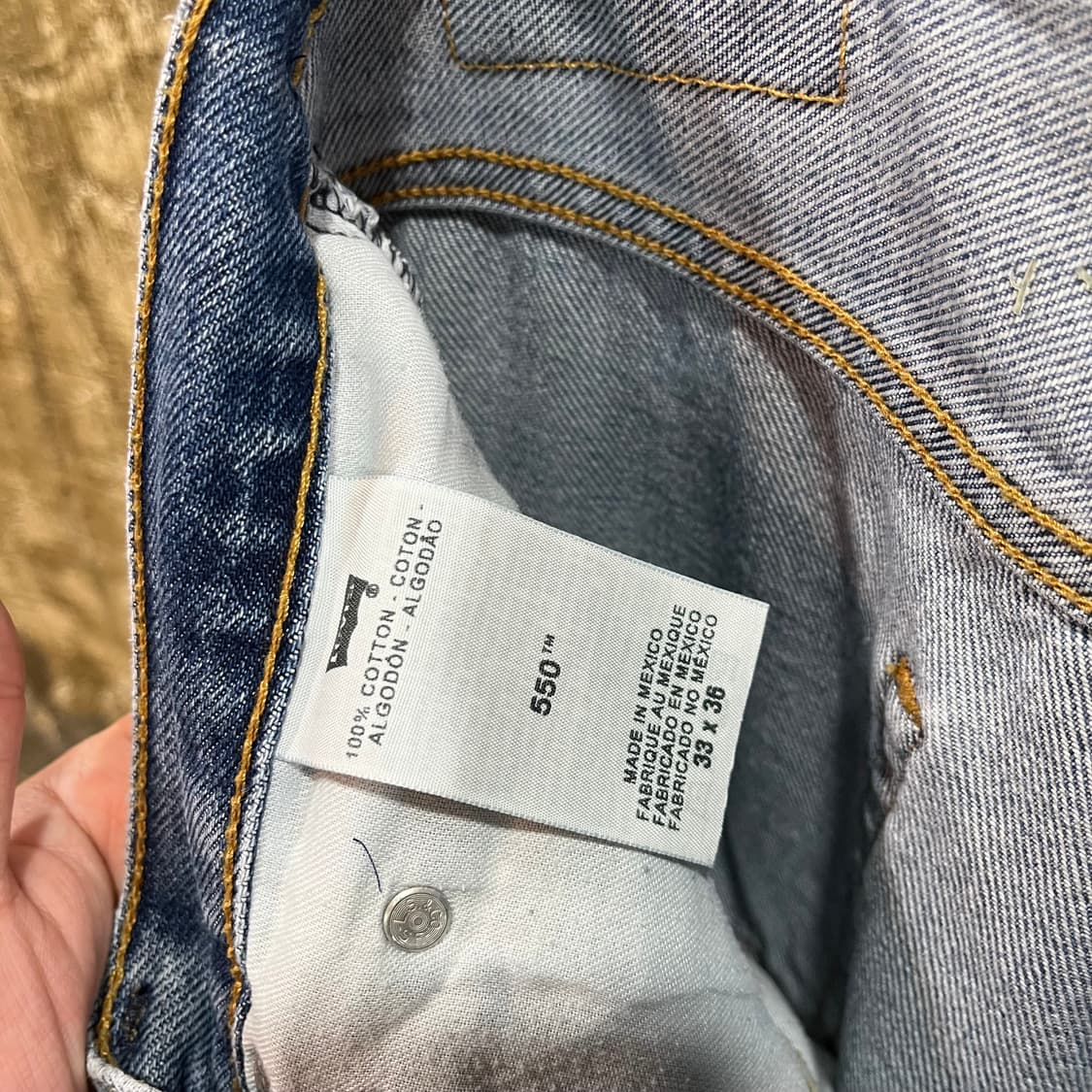 리바이스 550 데님 팬츠 7 상품이미지5