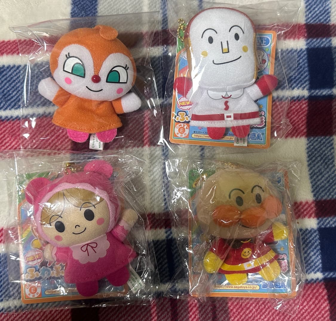 호빵맨 손가락 인형 일괄 상품이미지1