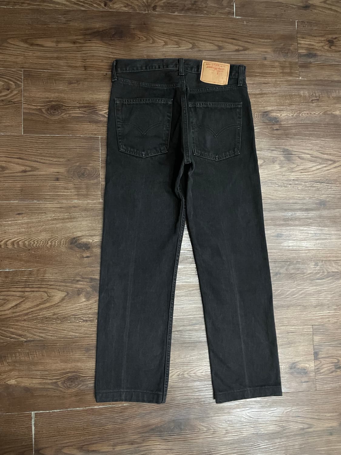 00s 리바이스 505 흑청 데님 팬츠 상품이미지1