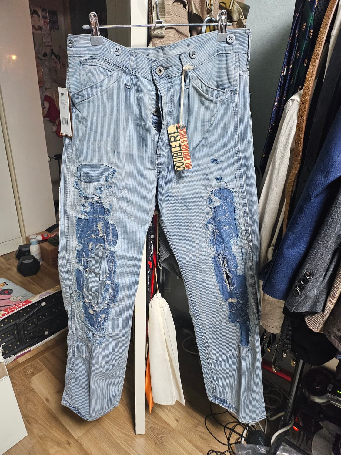 RRL 빈파포 30/30 국내매장 새상품] 정가62 데님 팬츠 더블알엘  상품이미지3