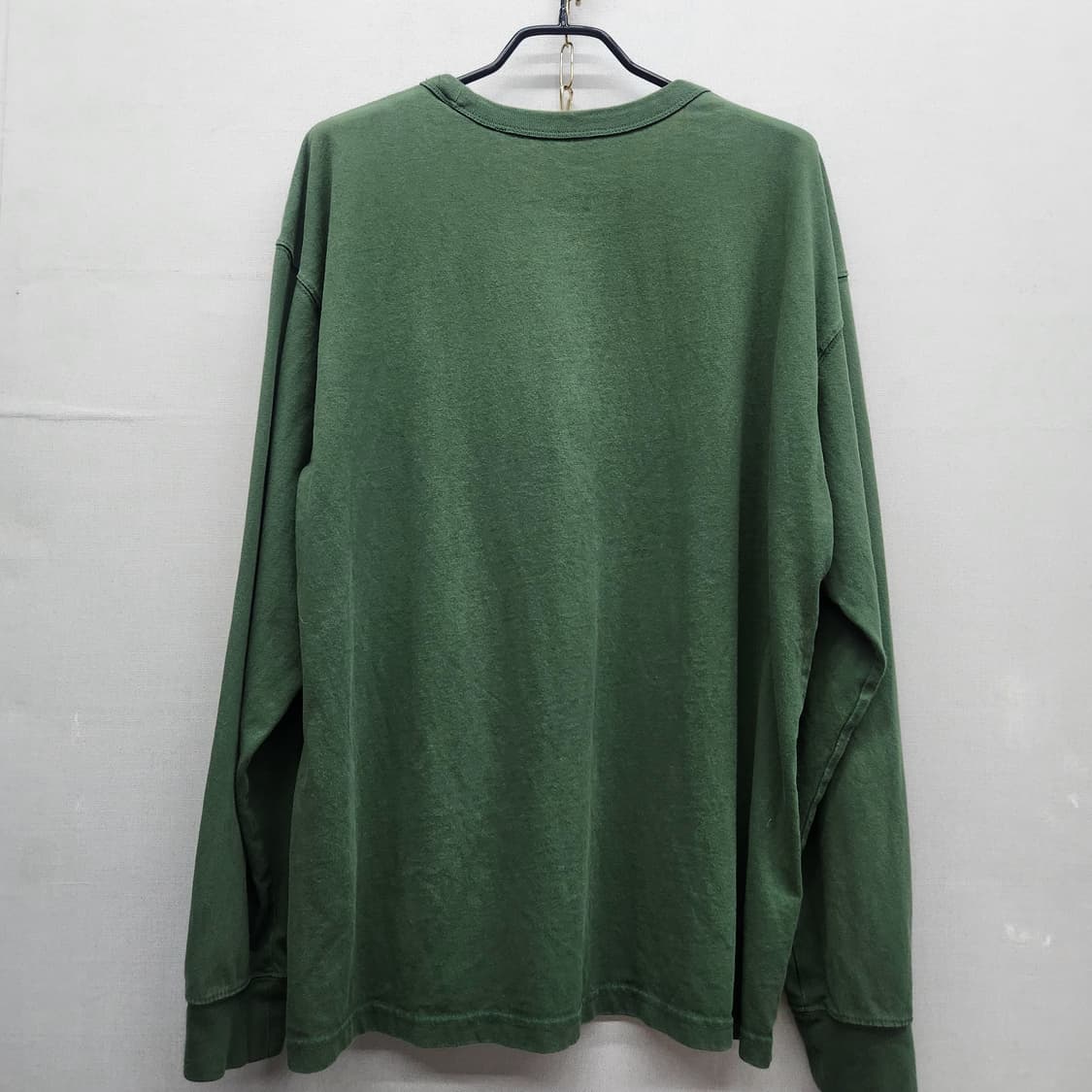 나이키 미들 로고자수 그린 롱슬리브 XL(XL) 상품이미지4