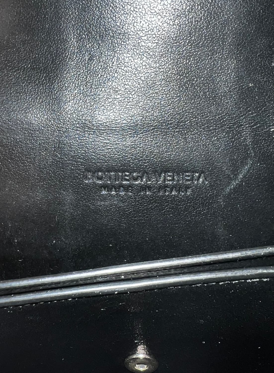 보테가 베네타 비즈니스 카드 케이스 블랙 상품이미지4