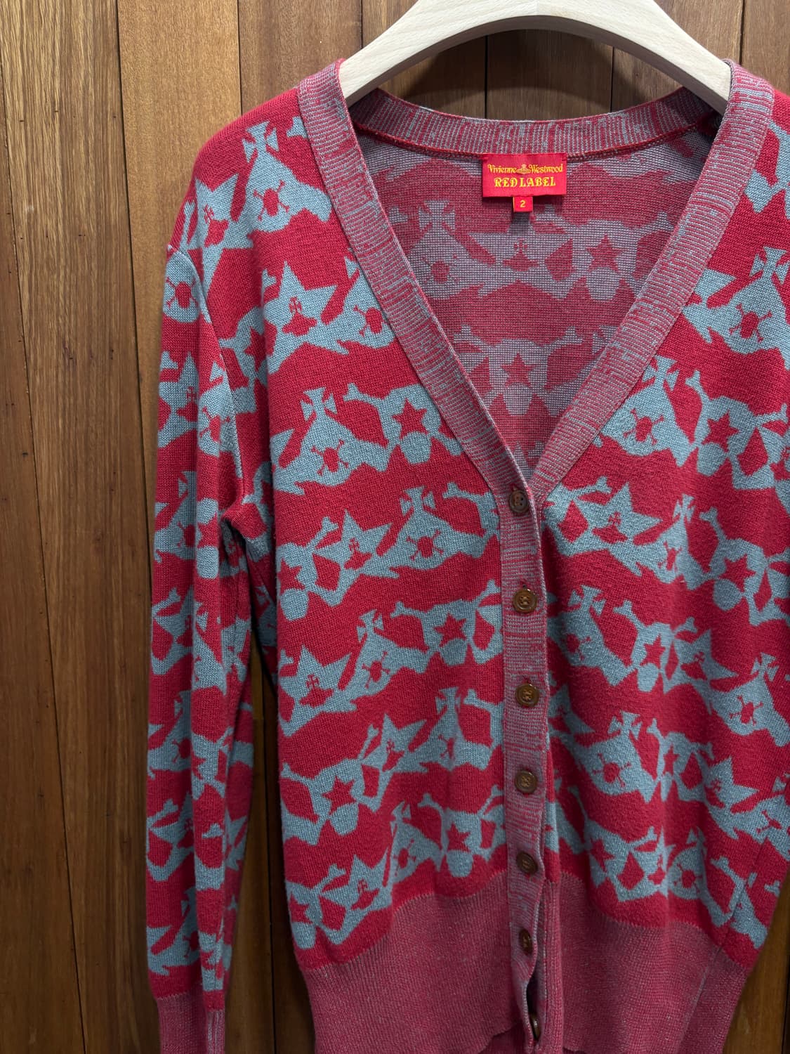비비안웨스트우드 레드라벨 가디건 상품이미지1