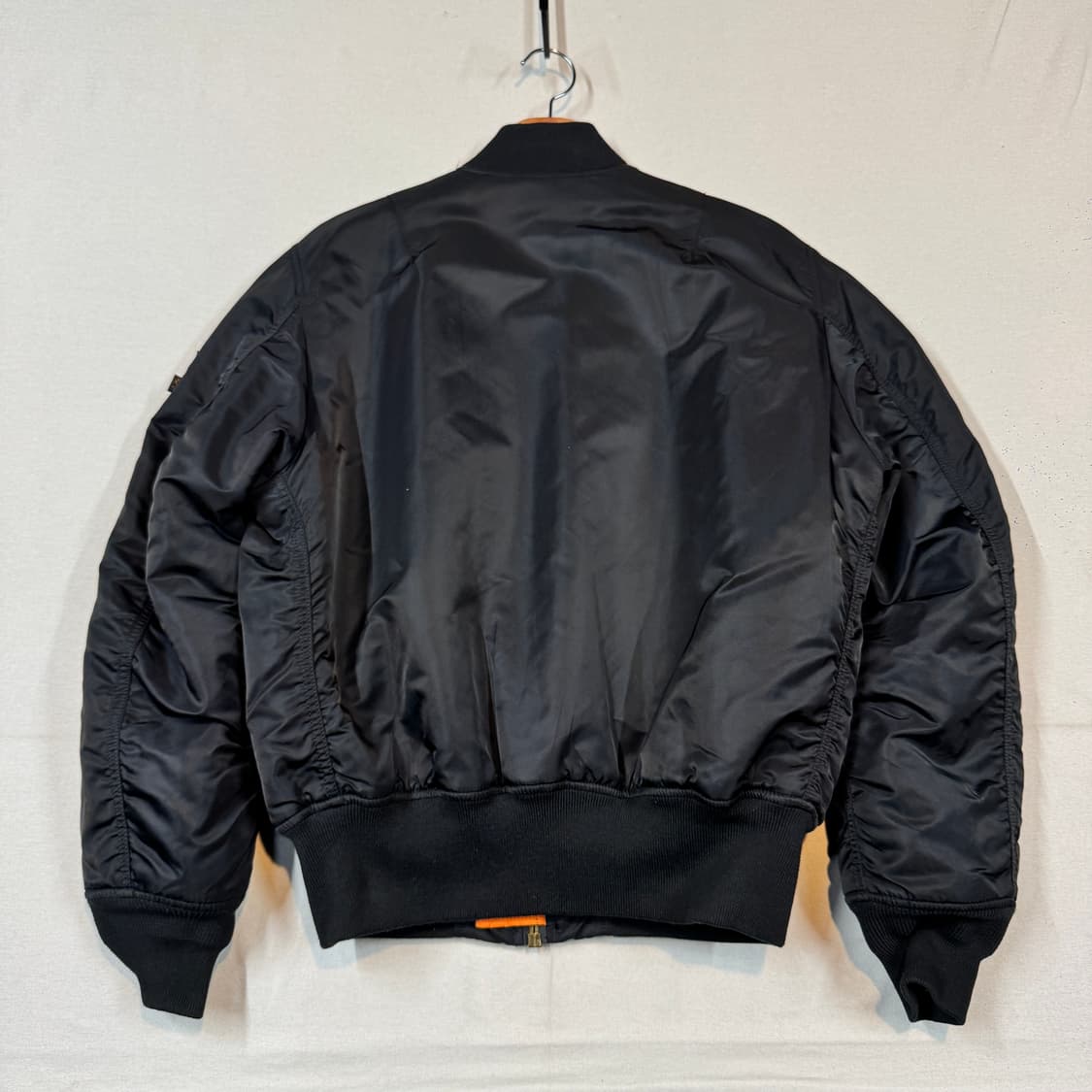 M) 알파인더스트리 MA-1 마원 항공점퍼 블랙 레귤러핏 상품이미지5