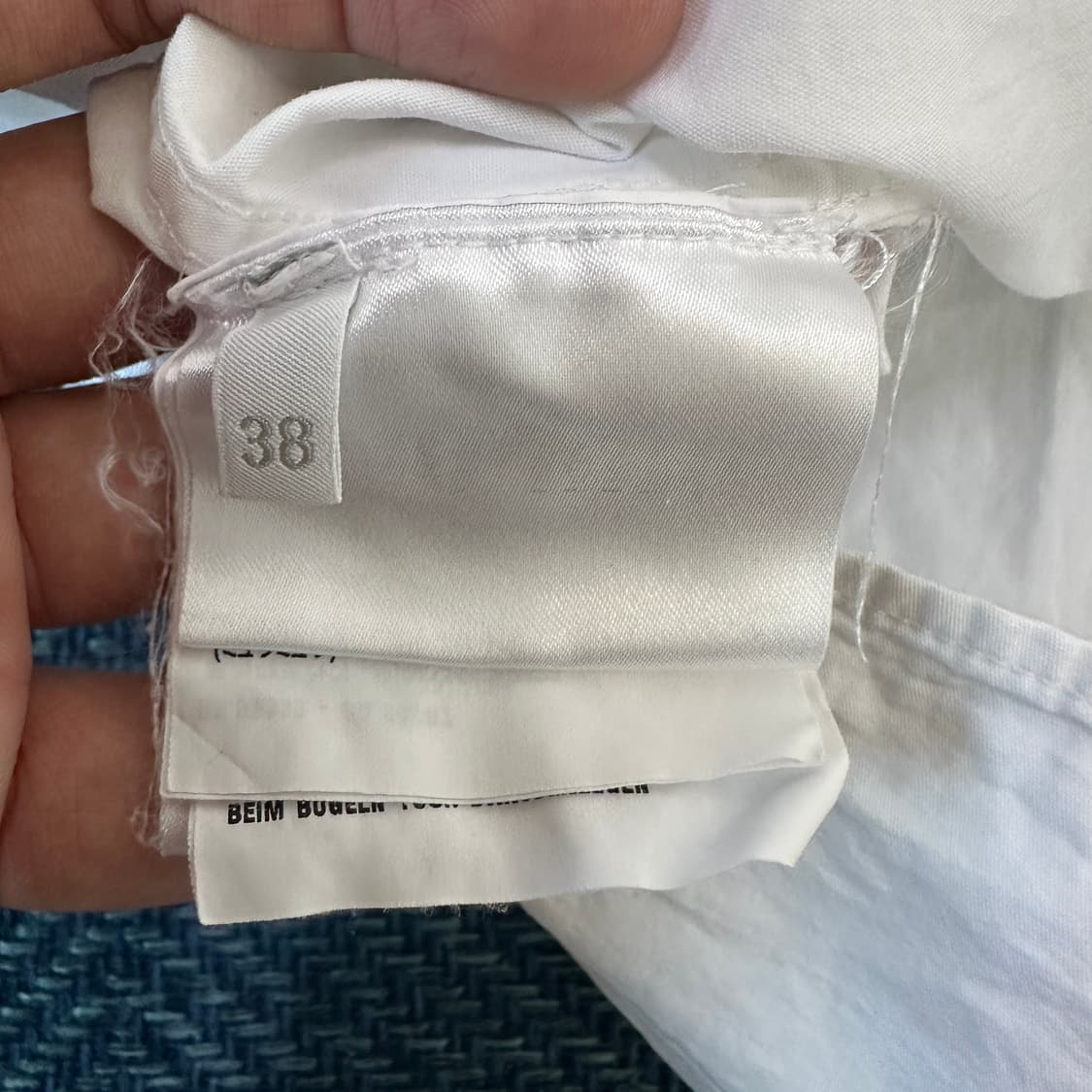 [여성38] 미우미우 유니폼 셔츠 상품이미지3