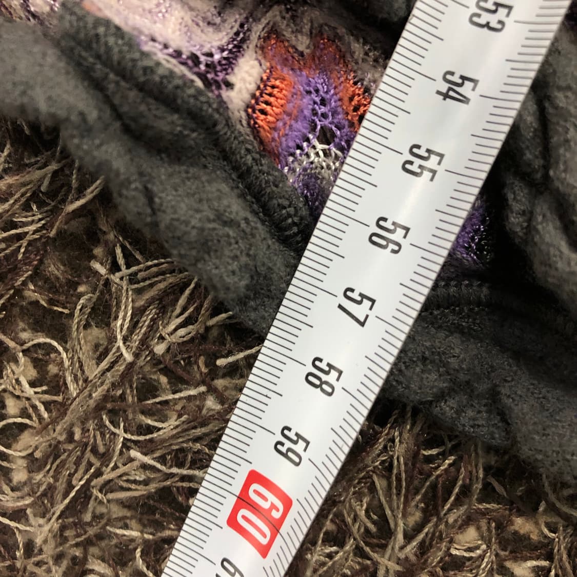 44 미쏘니 멀티컬러 패턴 폴라 니트 상품이미지10