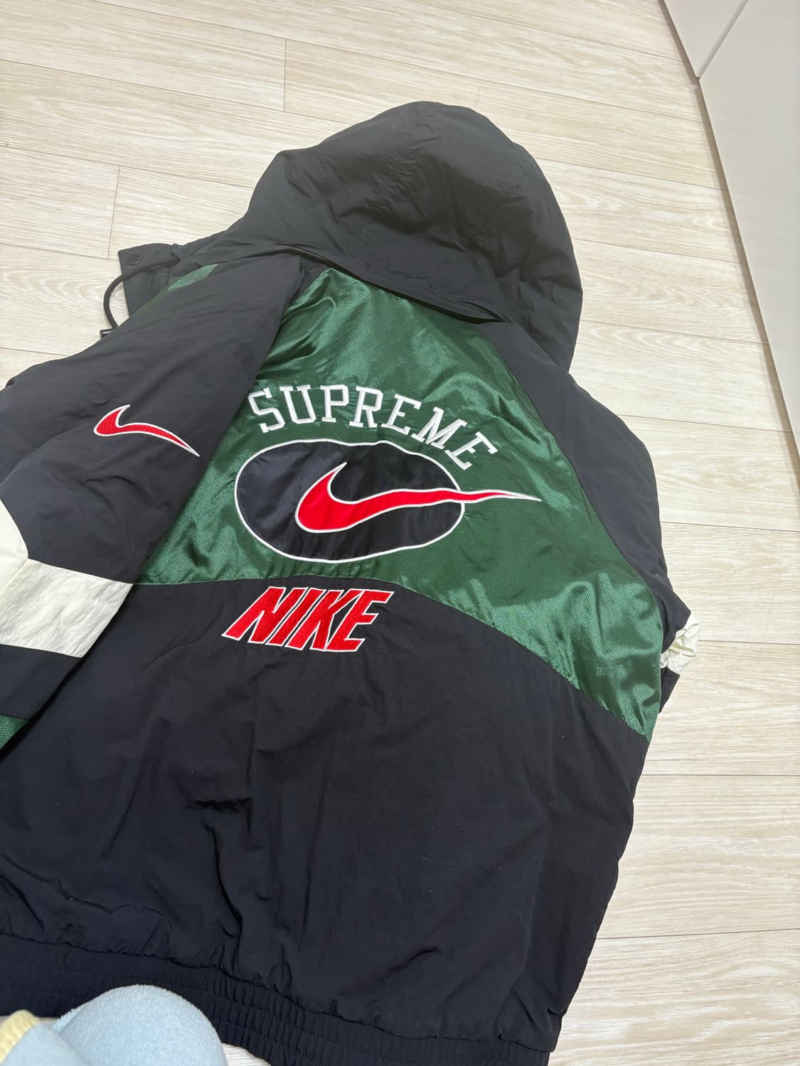 나이키 슈프림 스포츠 자켓 그린 m 상품이미지4
