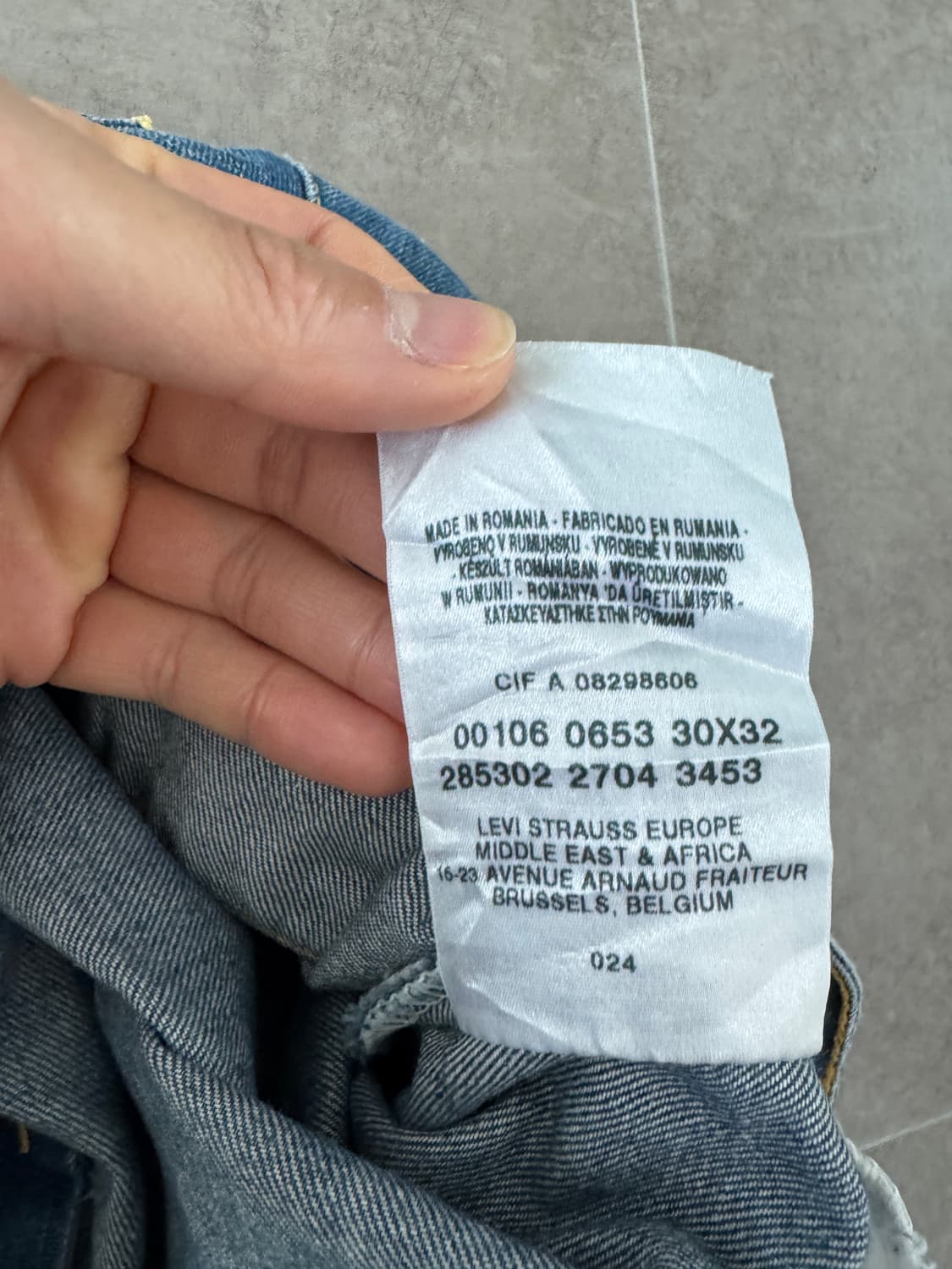 00s 리바이스 106 (Low Flare / Bootcut) 상품이미지4