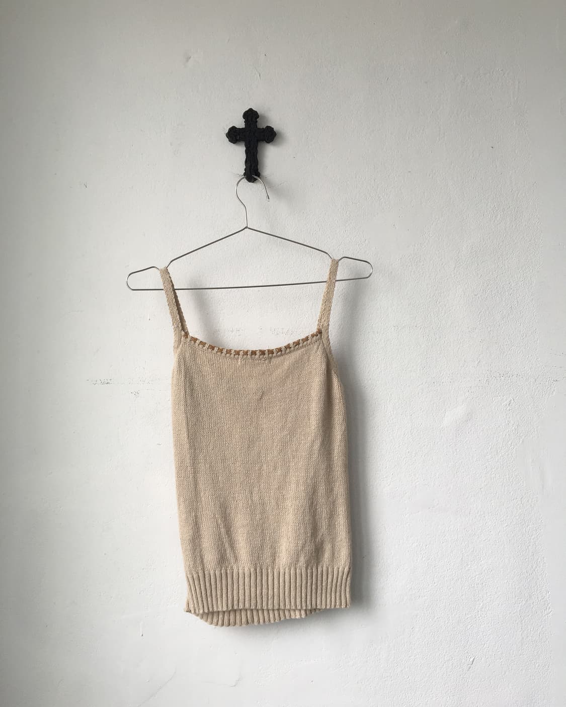 Stitch point cable knit sleeveless 상품이미지3