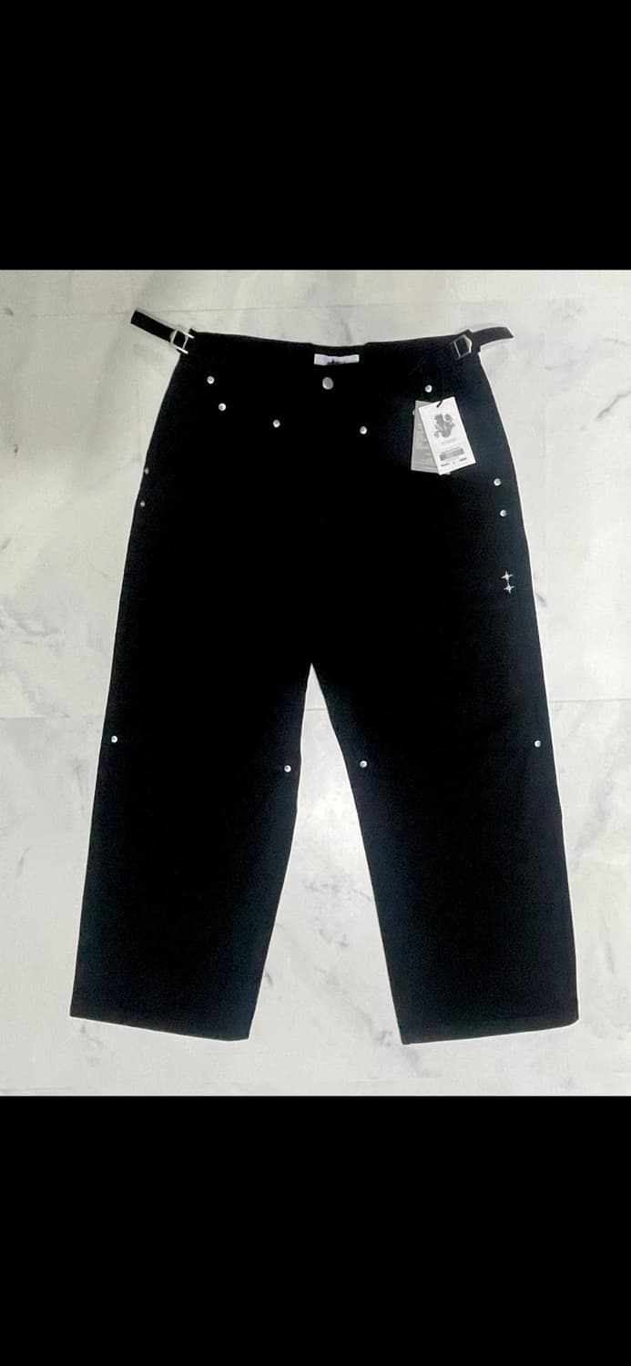 엑스톤즈 리온 와이드 더블니 팬츠 상품이미지2