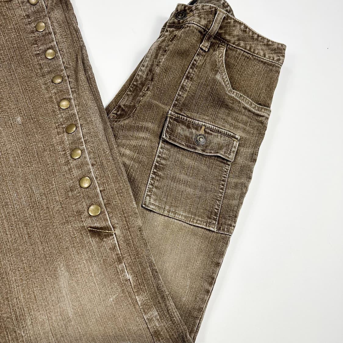 VTG 빈티지 재팬 로우라이즈 부츠컷 데님 팬츠 (29인치) 상품이미지1
