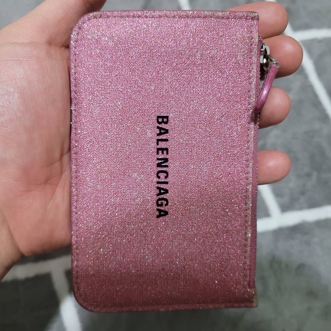 정품 발렌시아가 여성 지퍼 카드지갑 상품이미지1