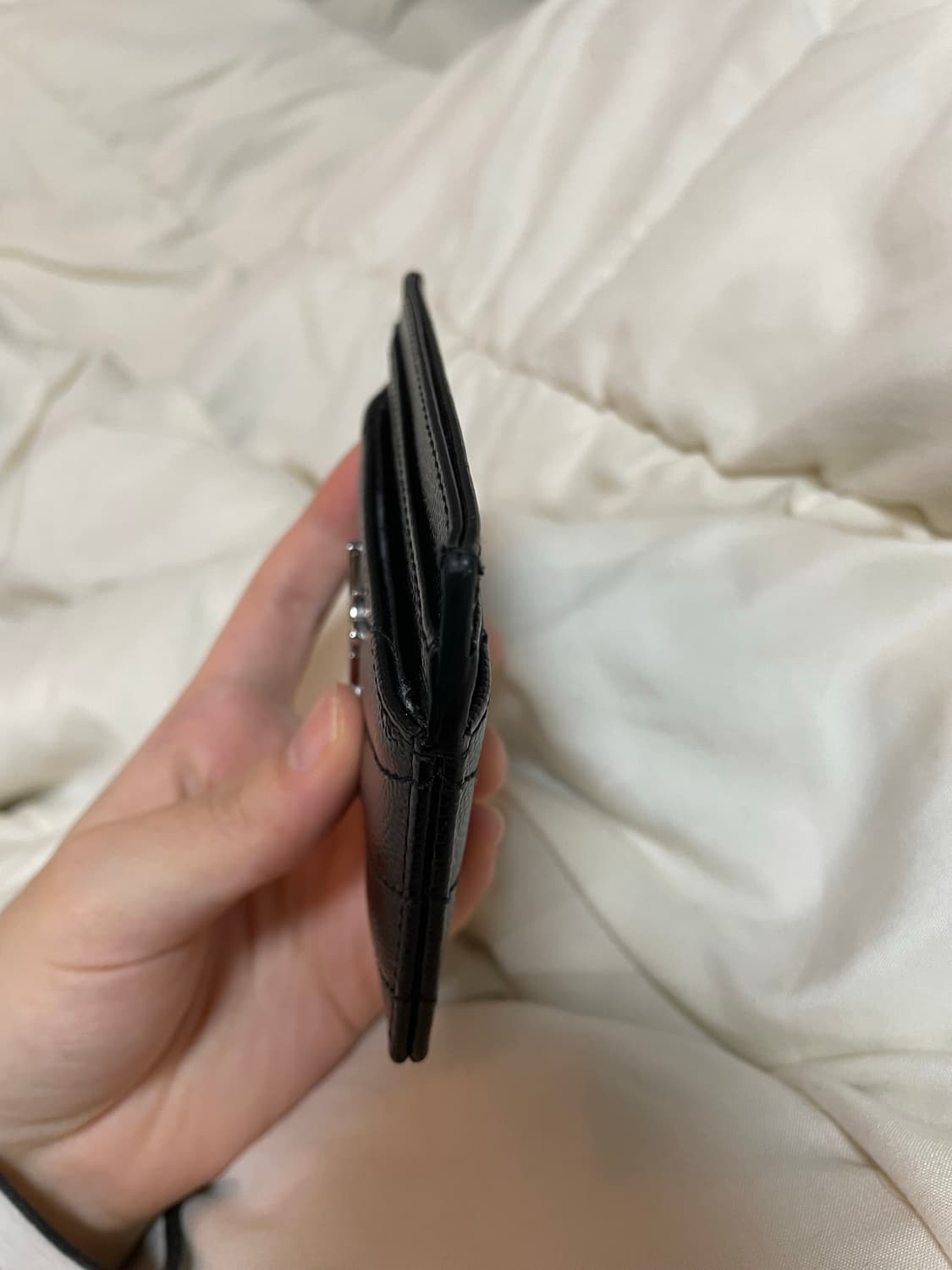 생로랑 카드지갑 은장 풀박스 (정품) 상품이미지3