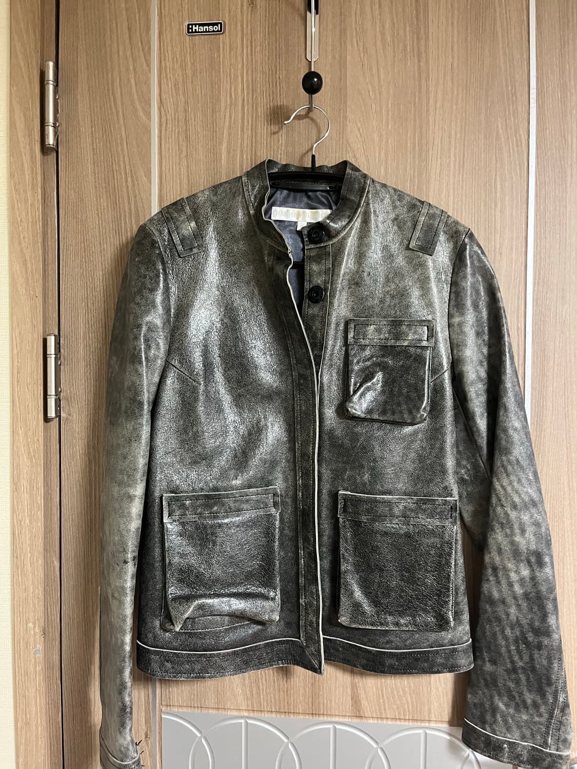 Veronique Branquinho 02AW leather jacket 상품이미지1