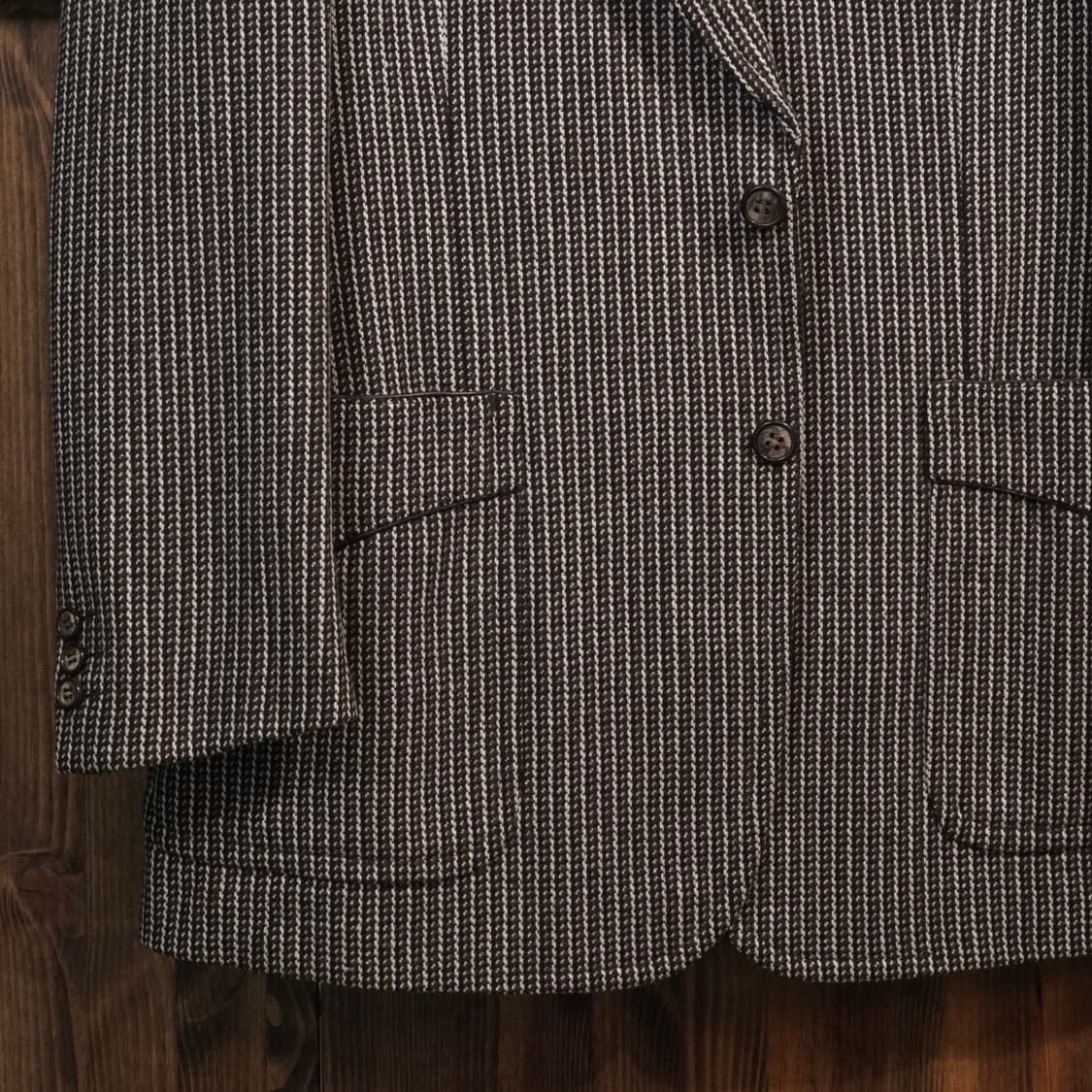 1990s 랑방 빈티지 헤링본 자켓 상품이미지4
