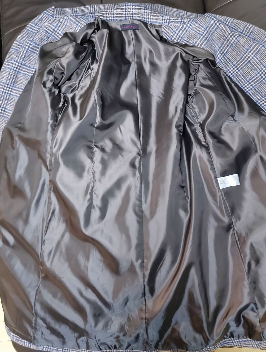 FLAMINGO 체크 롱코트(100)

 상품이미지4