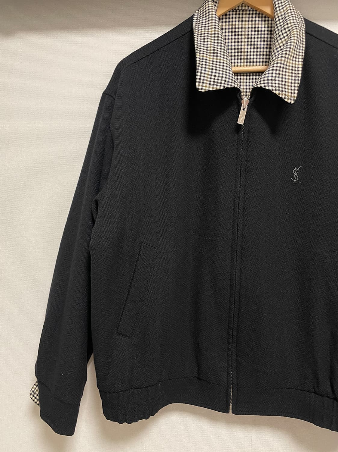 이브 생 로랑 뿌르옴므 리버시블 스윙탑 자켓 상품이미지2