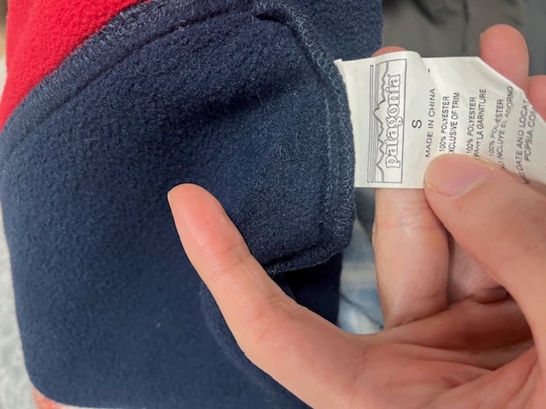 빈티지 파타고니아 신칠라 후리스 비니 상품이미지2