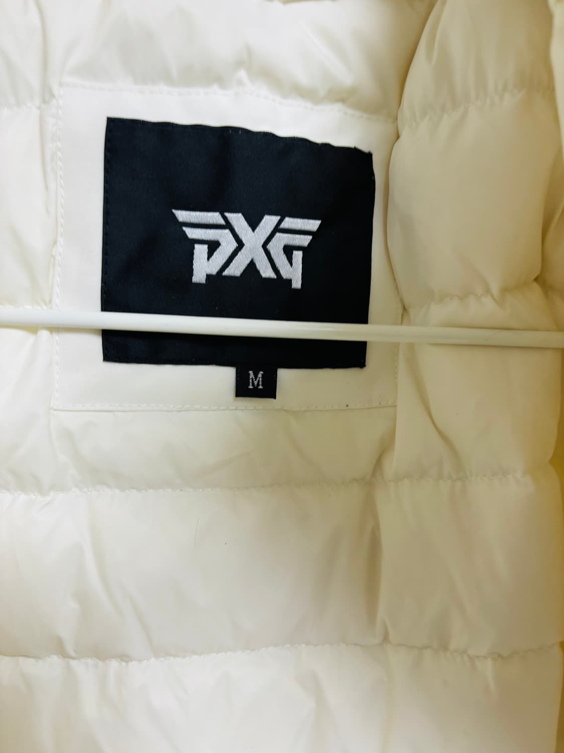 PXG 여성 화이트 퍼 후드 프리미엄 벨티드 다운 자켓 상품이미지6