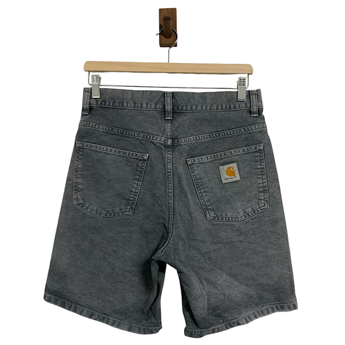 칼하트 WIP 빈티지 데님 쇼츠 28 상품이미지4