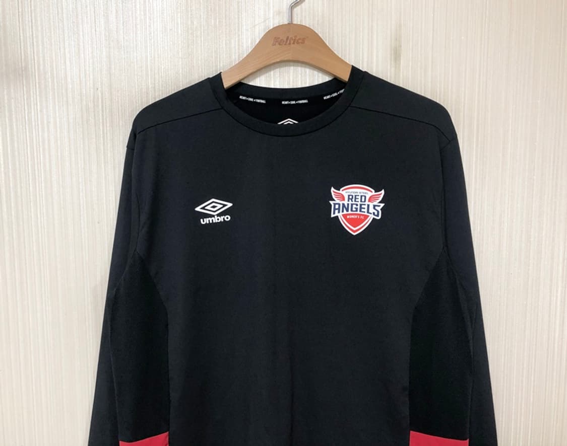 WK리그 엄브로 인천 현대제철 레드엔젤스 선수실착 트레이닝셔츠(105) 상품이미지2