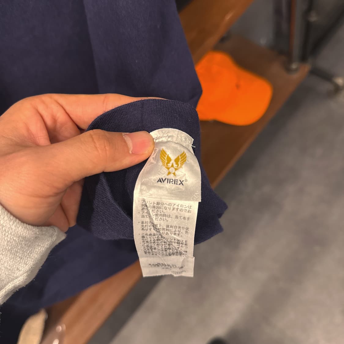 아비렉스 U.S.네이비 VF-1 패치 그래픽 반팔 티셔츠 N841   상품이미지8