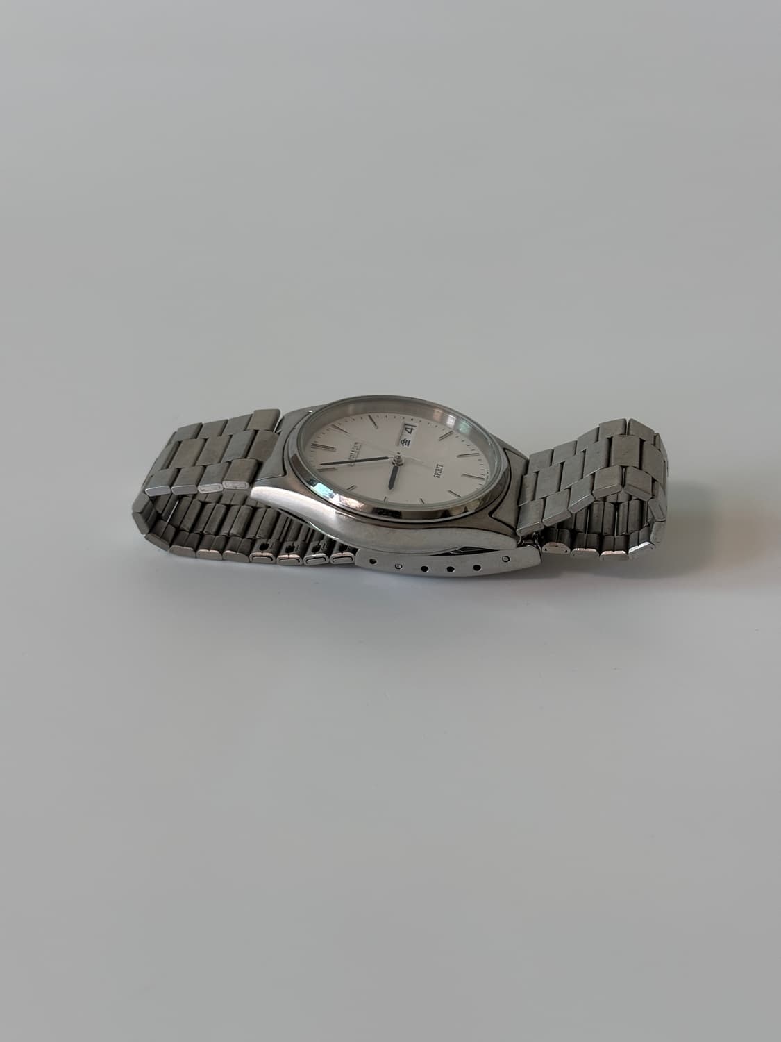 1990s Spirit Bar Index Silver Quartz 상품이미지6