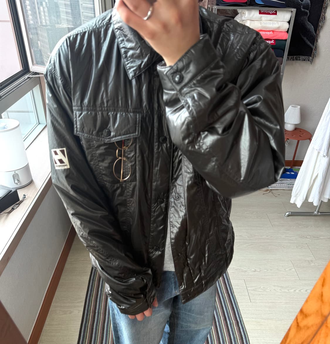 헤리티지플로스 경량 패딩 자켓 상품이미지1