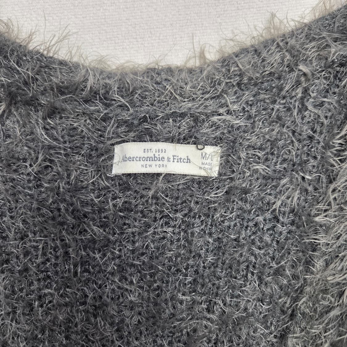 Abecrombie 아베크롬비 헤어리 롱 가디건 상품이미지2