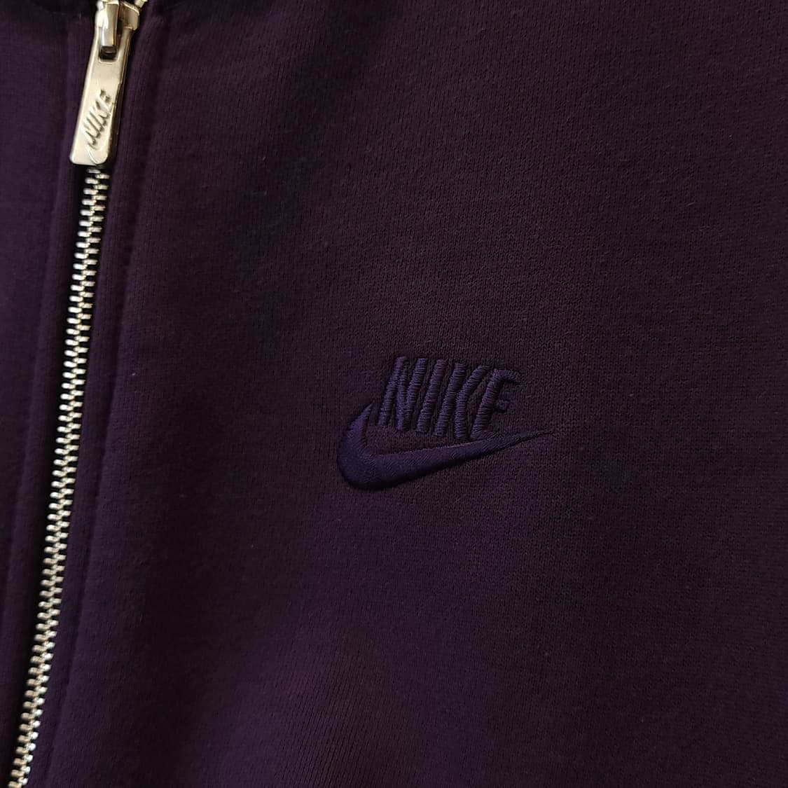 나이키 마원 집업 자켓 퍼플컬러 기모 라이닝 L 상품이미지7