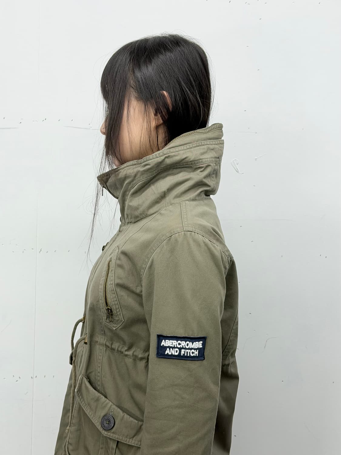 High-neck military jacket 상품이미지1