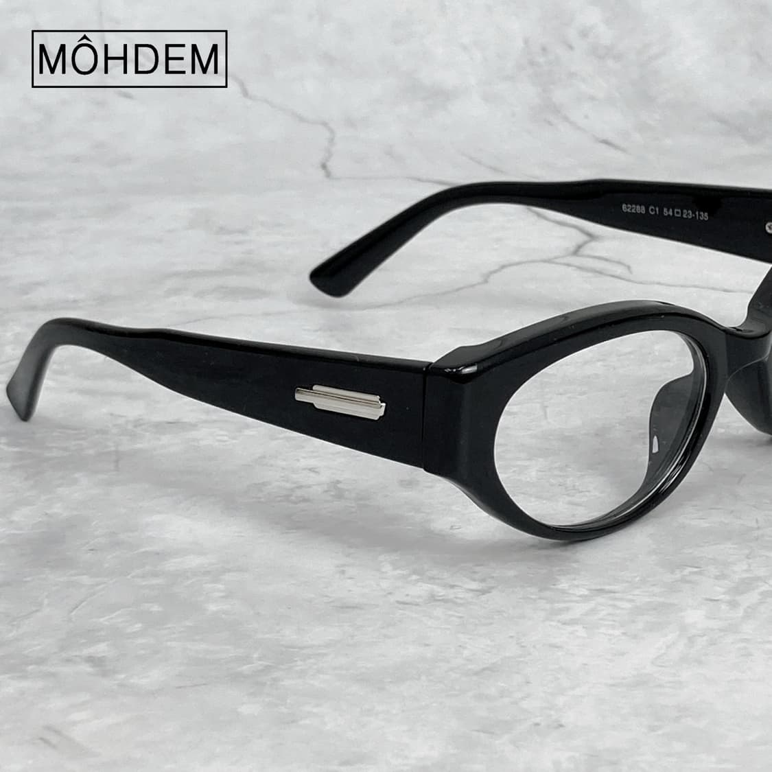 [Unsex] UV400 스터드 뿔테 안경 아이웨어 상품이미지2