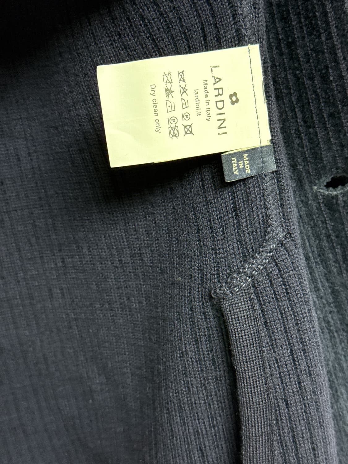 라르디니 Lardini 니트 자켓 상품이미지3