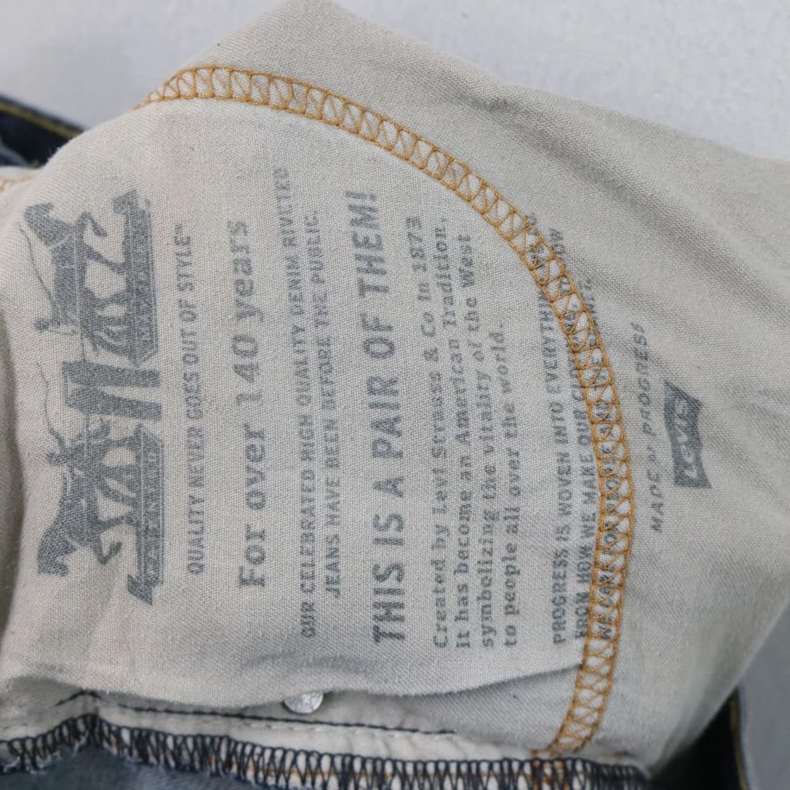 리바이스 527 데님 팬츠 67250 상품이미지7