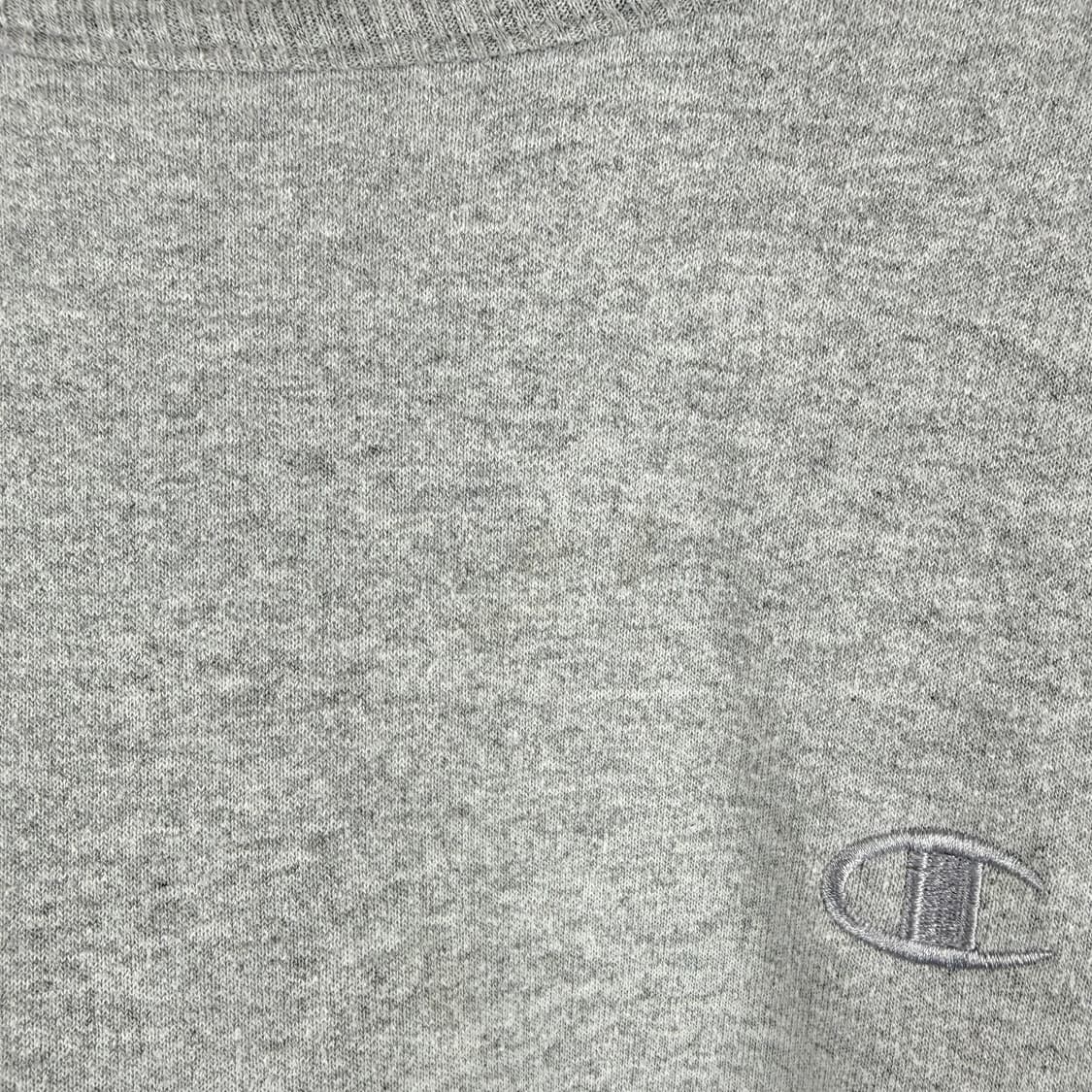 (M) 챔피온 자수로고 라운드 맨투맨 그레이 상품이미지4