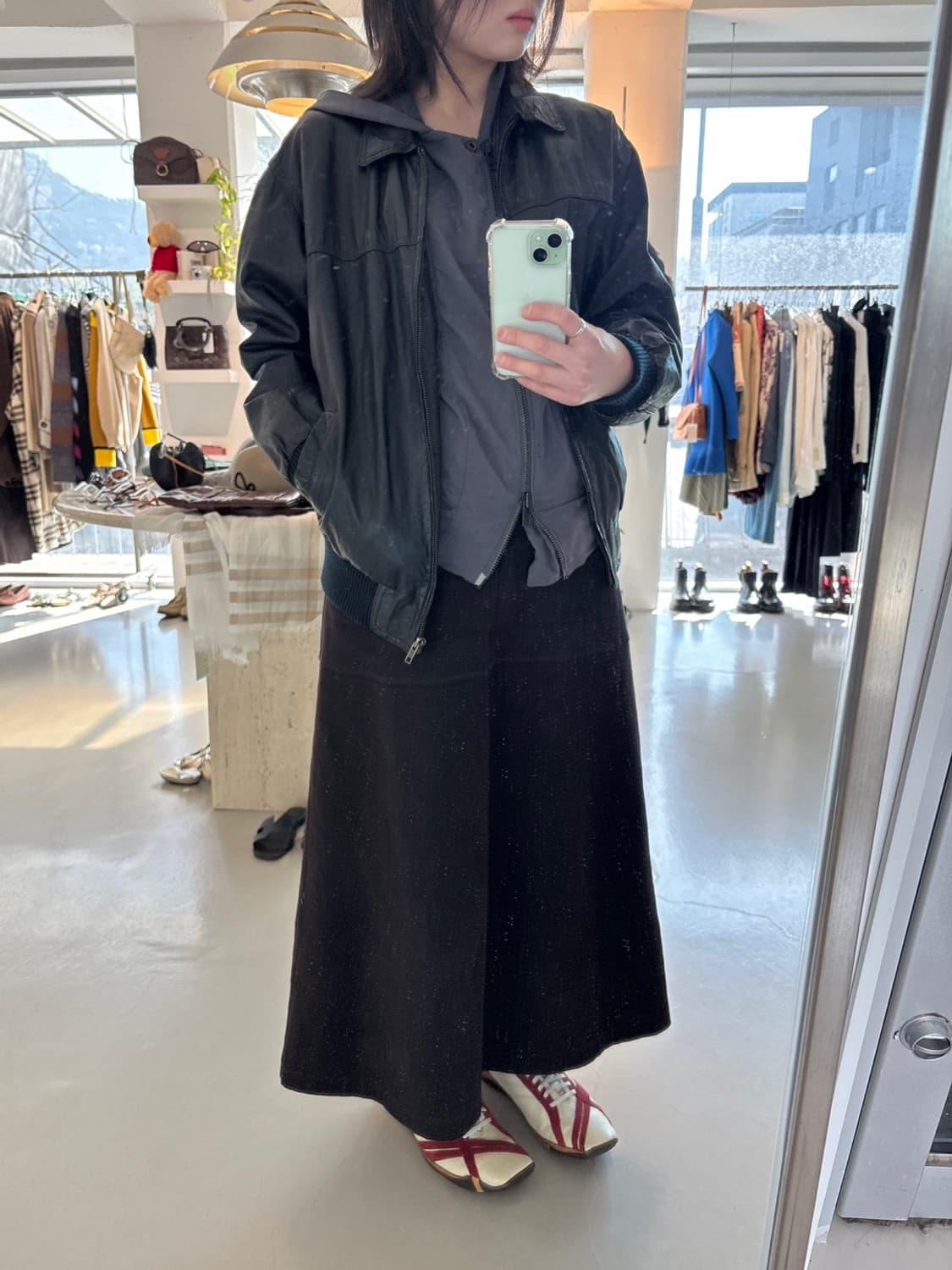 Vintage Leather Jacket 상품이미지1