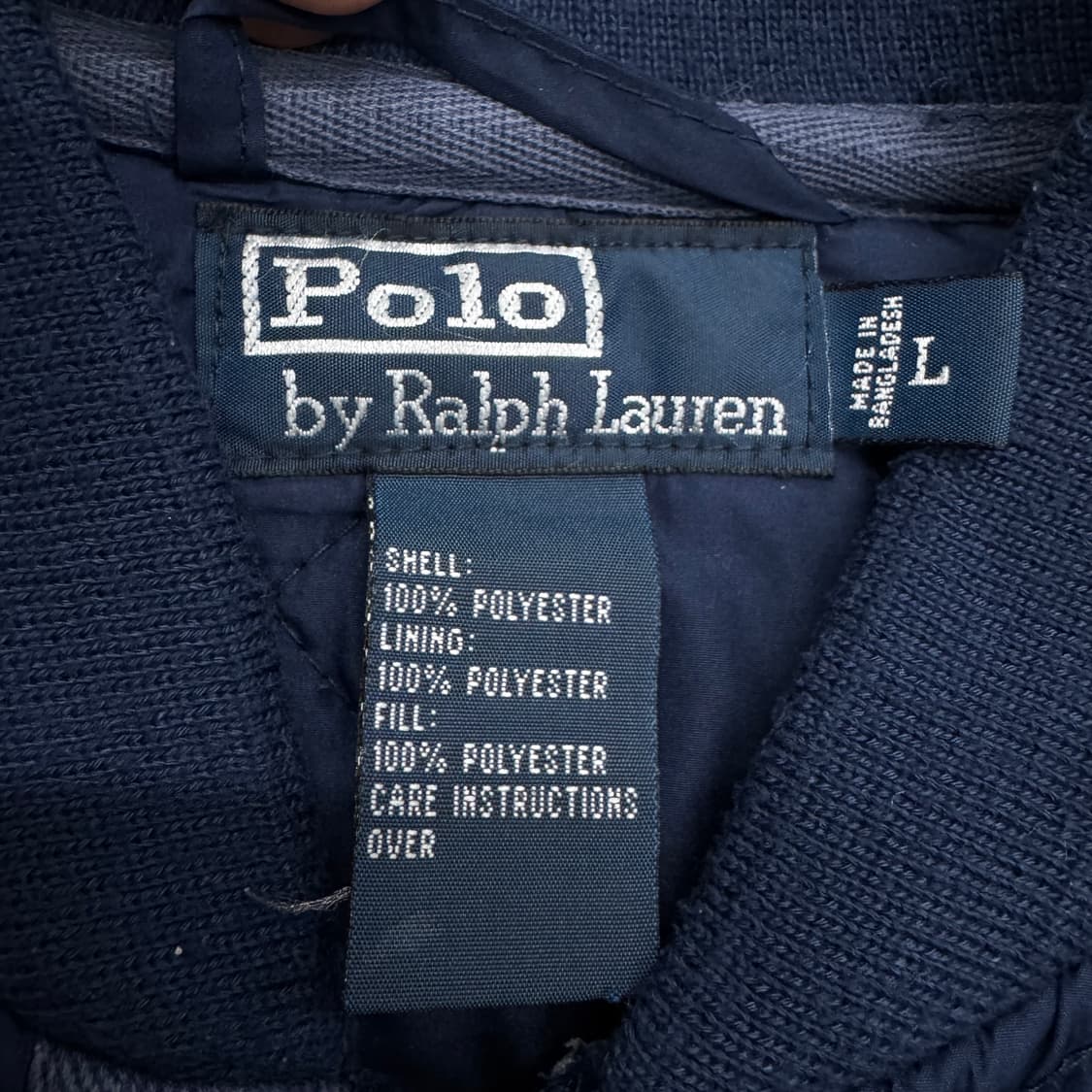 폴로 퀼팅 숏 점퍼 자켓 상품이미지7