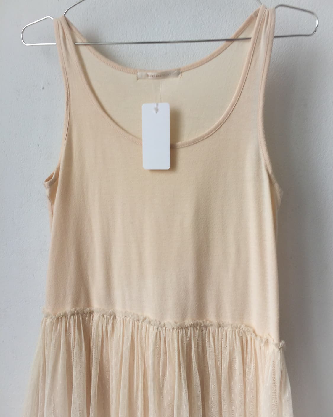 Dot pattern sha layered sleeveless onepi 상품이미지2