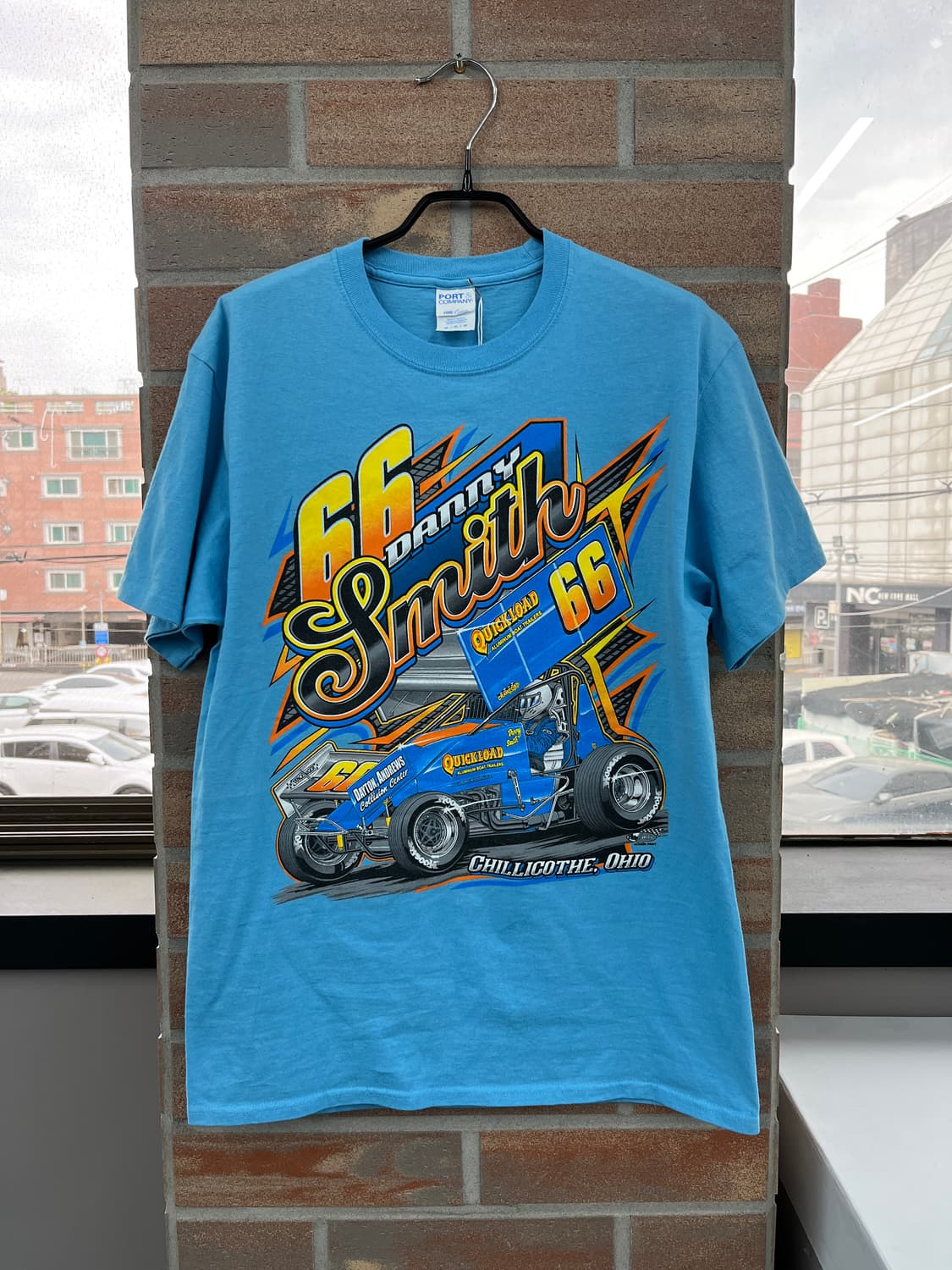 빈티지 레이싱 프린팅 반팔 티셔츠 상품이미지7