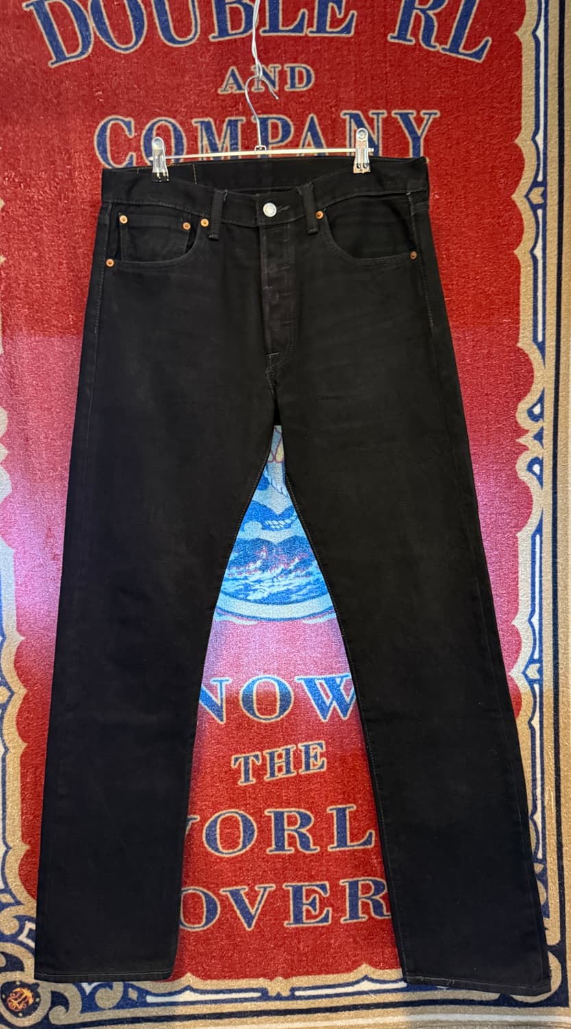 리바이스 501 흑청 32/34 버튼플라이 상품이미지6