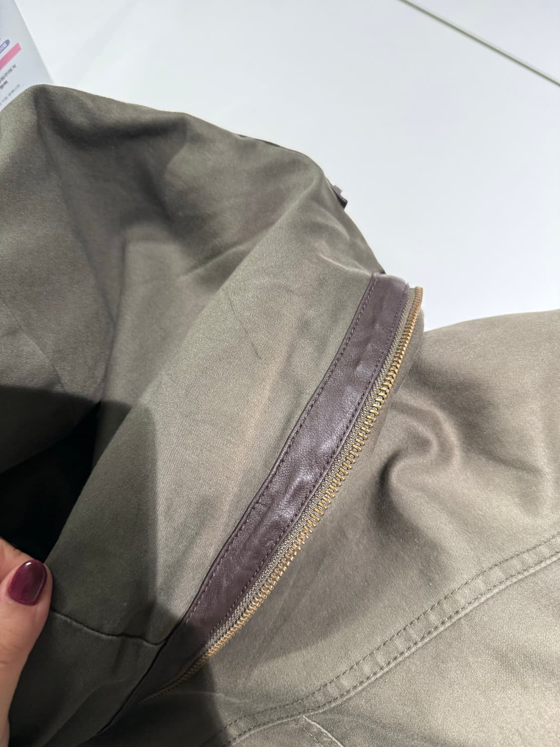 hood & high-neck 2-way detail jacket 상품이미지6