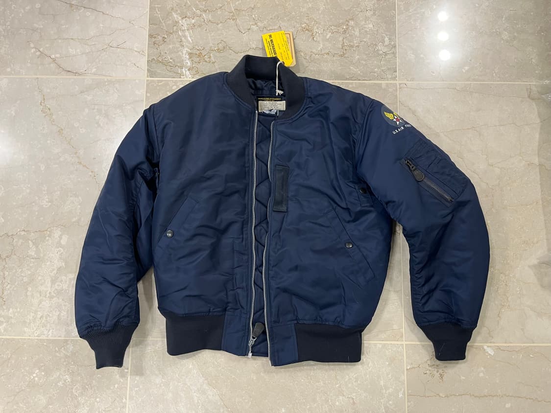 (체감 100) 브론슨 B-15c (네이비 ma-1) 새상품 xl 사이즈 상품이미지4