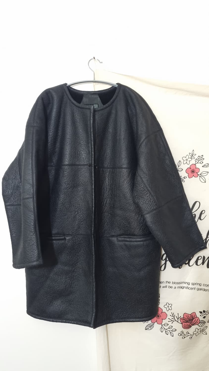 빈티지 천연 양가죽 무스탕 코트 66 상품이미지1