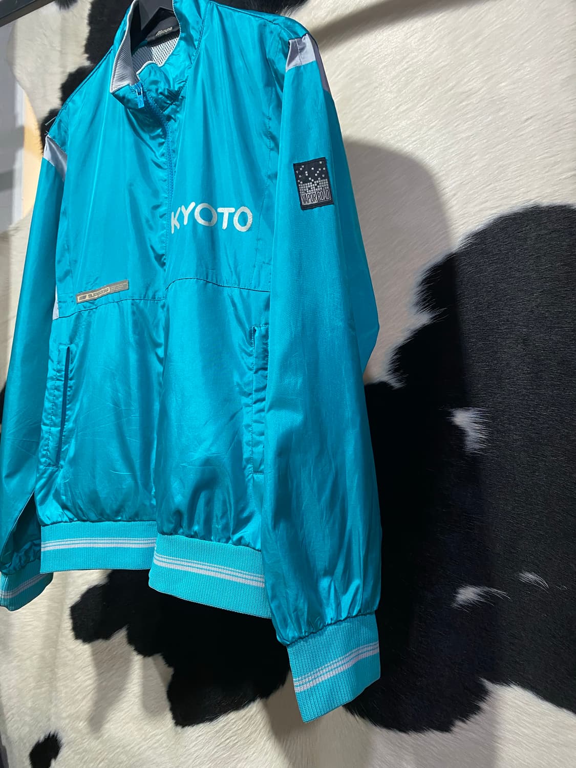 Mizuno 교토 배색디테일 바람막이 상품이미지4